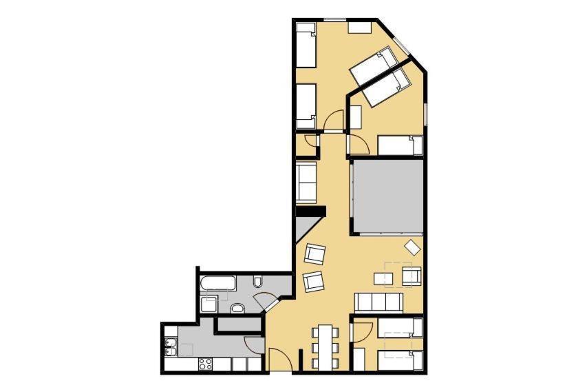M M Central Apartments Gruppen, Handwerker Und Monteure Budget Berlino Esterno foto